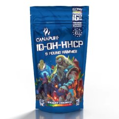 CanaPuff 10-OH-HHCP フラワー 9 ポンド ハンマー、10-OH-HHCP 60 %、1 - 5 g