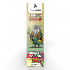 CanaPuff DURBAN POISON 96 % HHCP - Писалка за еднократна употреба, 1 ml
