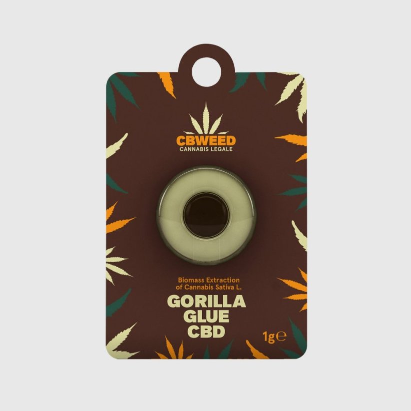 CBWeed - 'Gorilla Glue' CBD-Hash, (1 g)