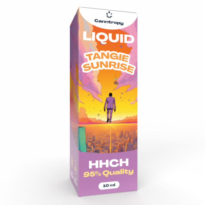 Canntropy HHCH Liquido Tangie Sunrise, qualità HHCH 95%, 10ml