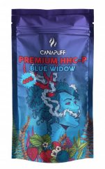CanaPuff - BLUE WIDOW 40 % - Premium HHCP Blomst, 1g - 5 g