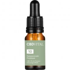 CBD Vital Natural Extract PREMIUM CBD Oil 10%, 1000 mg, 10 ml