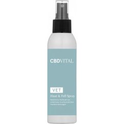 CBD VITAL Spray voor de huid en jas behandeling van huisdieren, 150 ml