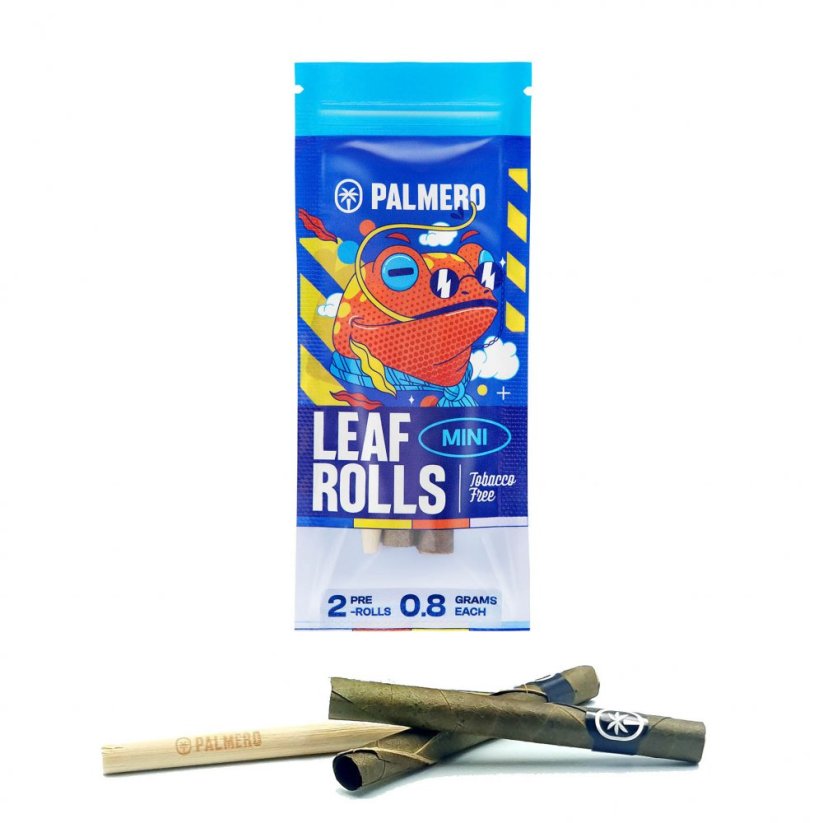 Palmero Mini Natural, 2x palm leaf wraps, 0.8g