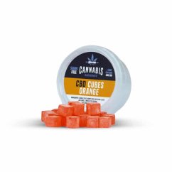 Cannabis Bakehouse CBD kostky - Pomeranč, 30 g, 22 ks x 5 mg CBD