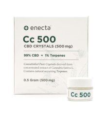 Enecta CBD kristāli (99%), 500 mg