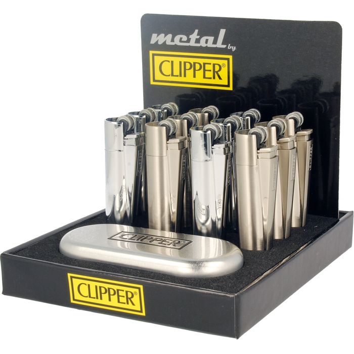 Clipper Metall Sølv