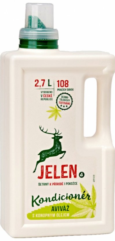 Jelen コンディショナー - 麻油入り柔軟剤 2,7l