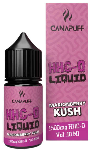 CanaPuff HHC-O Liquid Marionberry Kush, 1500 mg, 10 ml