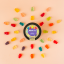 JustCBD Gummies Emoji 250 mg - 3000 mg CBD