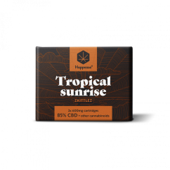 Happease Tropical Sunrise kassett 1200 mg, 85% CBD, 2 tk x 600 mg