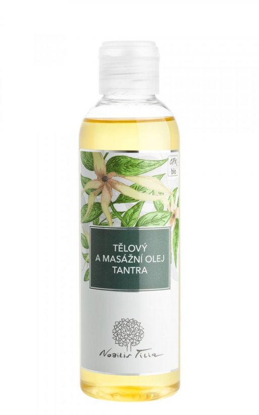Nobilis Tilia Telový a masážny olej Tantra, 200 ml