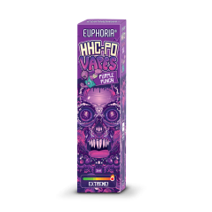 Euphoria HHCPO писалка за еднократна употреба Vape Purple Punch, 85% HHCPO, 2 ml