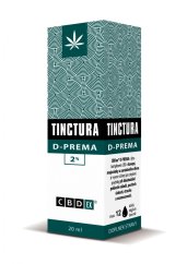 CBDex Tinktūra D-PREMA 2% 20 ml