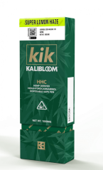 Kalibloom HHC ベイプ ペン スーパー レモン ヘイズ 96 %、1000 mg HHC、1 ml