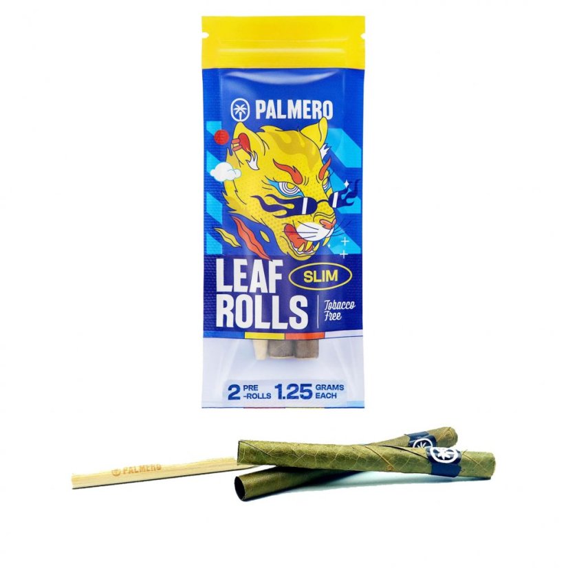 Palmero Slim, 2x envolturas de hojas de palma, 1,25 g