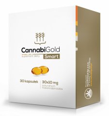 CannabiGold Smart – 30 kapsułek (30 x 10 mg CBD)