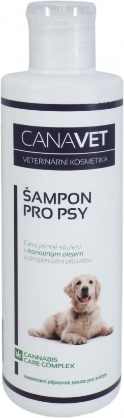 Canavet Šampón pre psov Antiparazitný 250 ml
