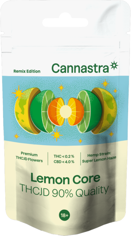 Cannastra THCJD Flower Lemon Core, THCJD 90% якості, 1г - 100г