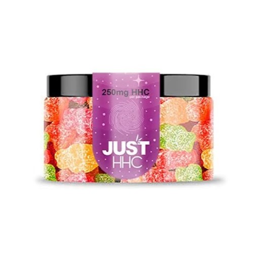 JustHHC Gummies Sour Bears, 250 mg - 1000 mg HHC