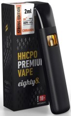 Eighty8 HHCPO Vape Pen Strong Premium kanēlis, 10% HHCPO, 2 ml