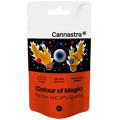 Cannastra 10-OH-HHC Flower Color of Magic 97% kwaliteit, 1 g - 100 g