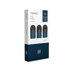 Harmony Tempo 3-Pods Paket - OG Kush, 318 mg CBD