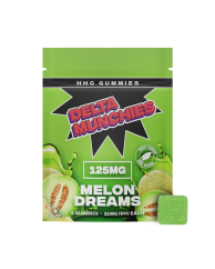 Delta Munchies Melon Dreams HHC Gummies, 125 mg, 5 pcs