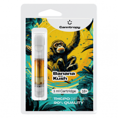 Canntropy THCPO-kassett Banana Kush, THCPO 90 % kvalitet, 1 ml