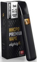 Eighty8 HHCPO Vape-pen Sterk premium geheugenverlies, 10% HHCPO, 2 ml
