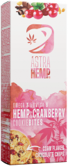 Astra Hemp Cookie Bites Hemp & Cranberry - Kartong (12 esker)