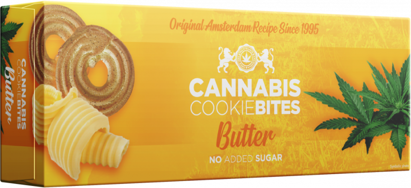 Bocaditos de galleta de mantequilla de cannabis