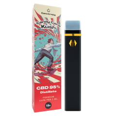Canntropy CBD Einweg-Vape-Pen Candy Cane Kush, CBD 95 %, 1 ml