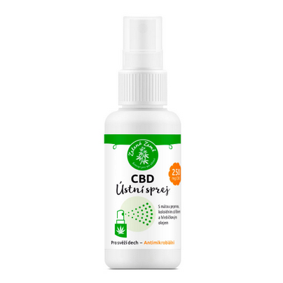 Zelená Země Spray buccal CBD 50 ml, 250 mg