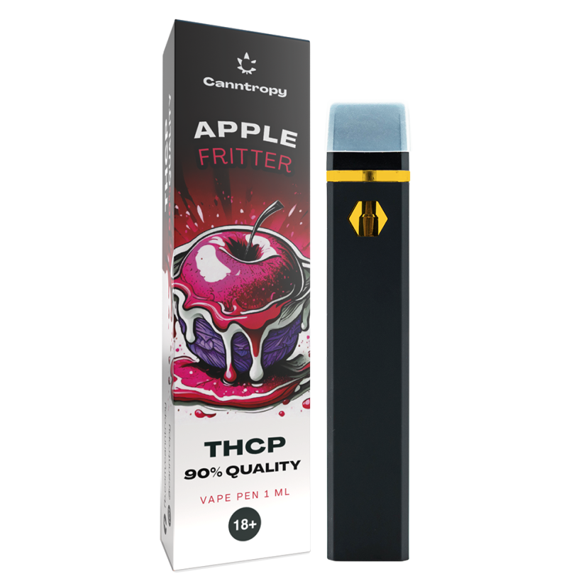 Canntropy THCP Vape Pen Apple Fritter, THCP 90% kvalita, 1 ml