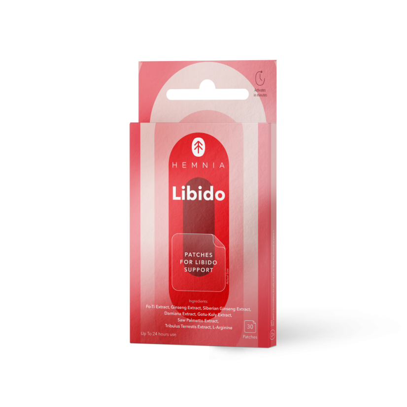 Hemnia Libido - Plasturi pentru sustinerea libidoului, 30 buc