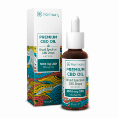 Harmony CBD Oil 10 %, 3000 mg, 30 ml