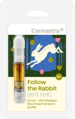 Cannastra HHC Картридж Follow the Rabbit (Blue Dream), 99 %, 0,5 мл