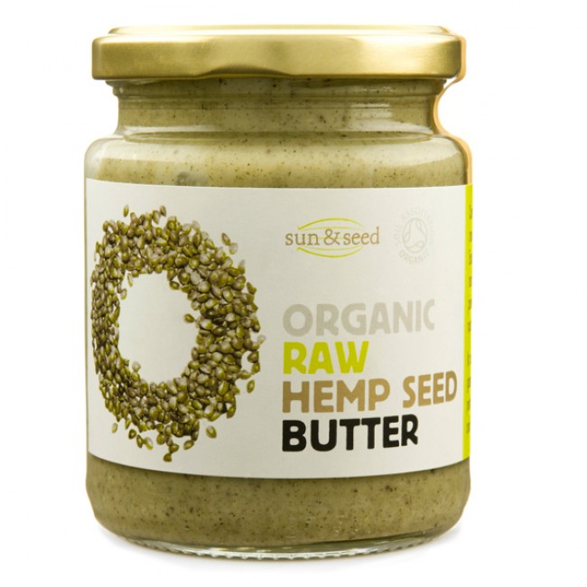 Sun & Seed Bio surovo maslo iz konopljinih semen 250 g