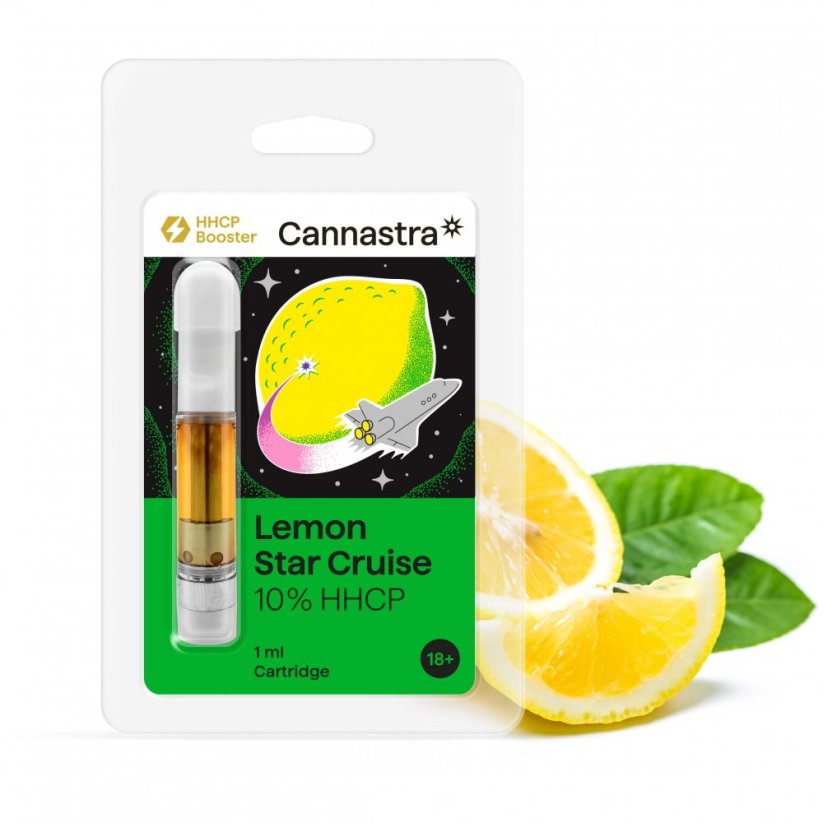 Cannastra HHCP kassett Lemon Star Cruise, 10%, 1 ml