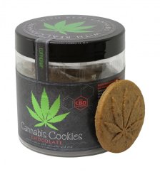 Euphoria galletas de cannabis con cacao leche vidriar y CDB 110 gramo