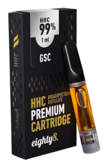 Eighty8 HHC kartuša GSC - 99 % HHC, 1 ml