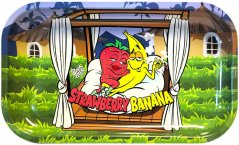 Best Buds Strawberry Banana Metal Rolling Bakki Langur, 16x27 cm