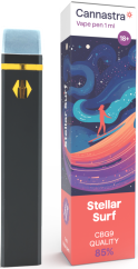 Cannastra CBG9 Wegwerp Vape Pen Stellar Surf, CBG9 85% kwaliteit, 1 ml