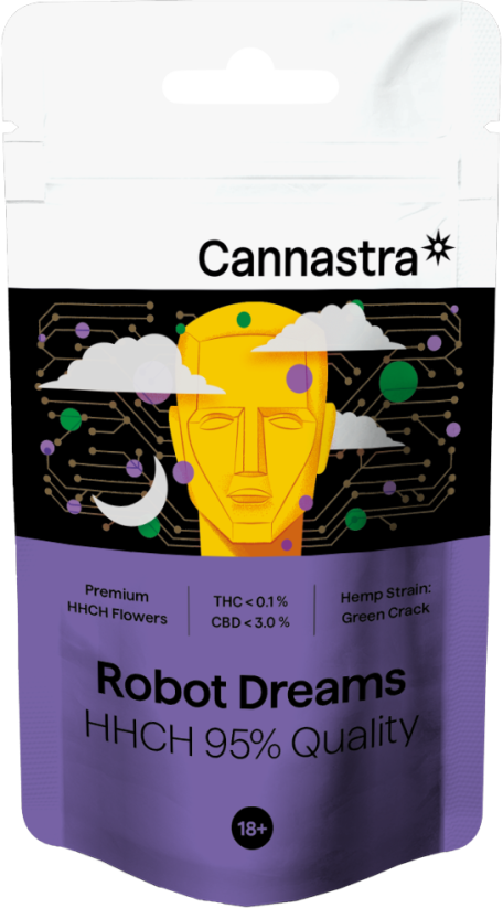 Cannastra HHCH Flower Robot Dreams, HHCH 95% ხარისხი, 1გ - 100გ
