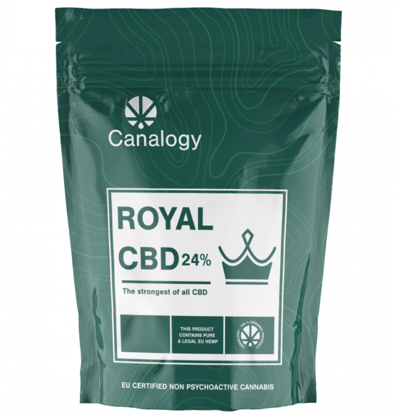 Canalogy CBD Hemp Flower Royal 24%, 1г - 100г