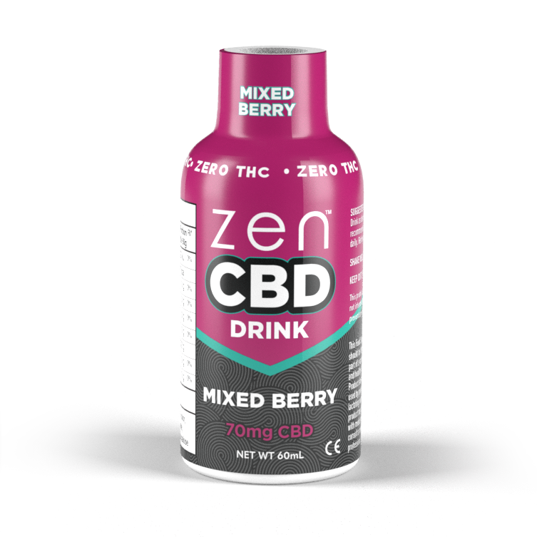 ZEN CBD Drank - Gemengde Bes, 70 mg, 60 ml