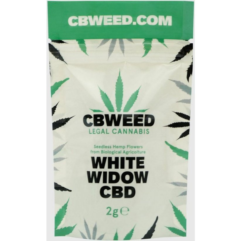 Flor de CBD Cbweed White Widow - 2 a 5 gramos