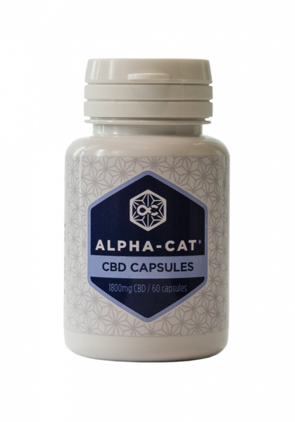 Alpha-CAT CBD hylki 60x30mg, 1800 mg