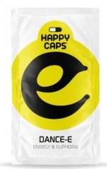 Happy Caps Dance E - Energetische und euphorische Kapseln, (Nahrungsergänzungsmittel)